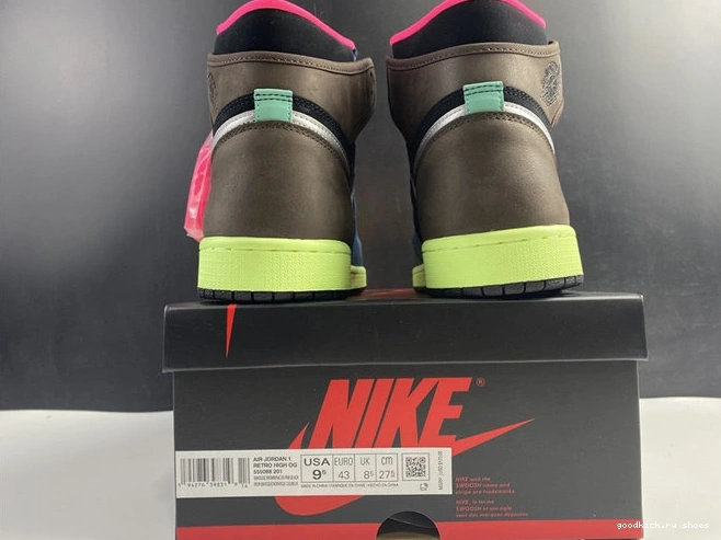 Jordan1 Hack 555088- Bio Retro WaterResistant Tokyo 3739 1025